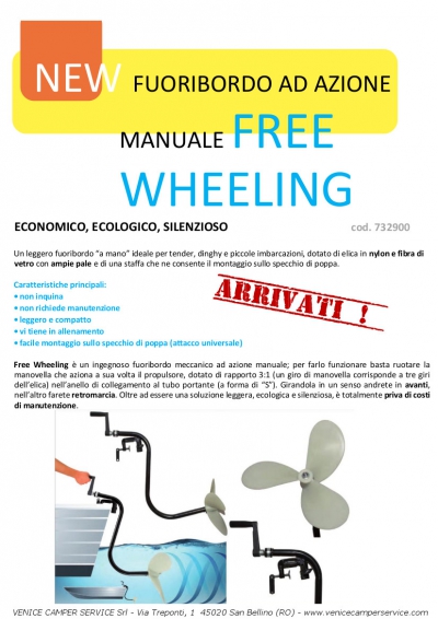 FUORIBORDO MANUALE FREE WHEELING